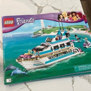 Used LEGO 41015 friends dolphin cruiser